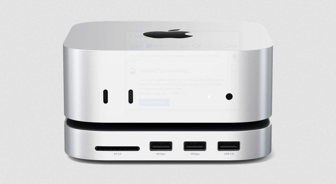 Read more about the article Want to add 4TB storage, an SD card slot and USB-A ports to the Apple Mac Mini M4 Mini PC? Satechi has a surprisingly simple solution for you