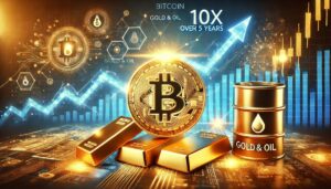 Read more about the article Bitcoin Outshines Gold And Oil By 10x In 5 Years As Demand For Digital Store Of Value Soars – Insights