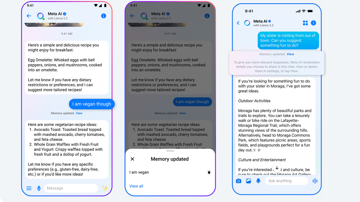 You are currently viewing Meta AI is now the friend that remembers everything about you