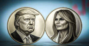 Read more about the article TRUMP and MELANIA memecoin futures explode with over $50 billion in volume