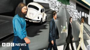 Read more about the article Beatles mural honours Peterborough’s entertainment history