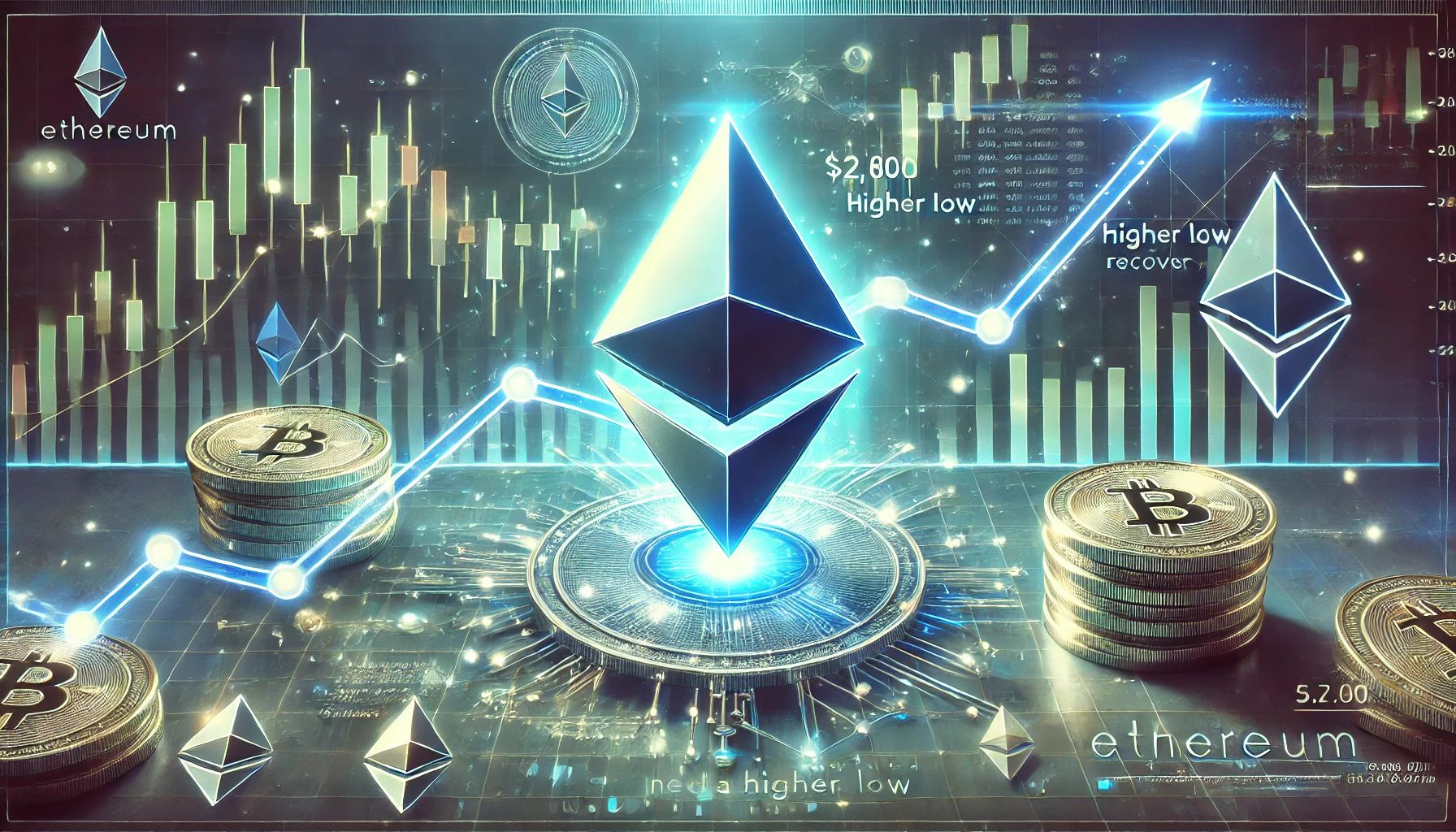 Read more about the article Ethereum Stuck Below $2,800 Resistance – Bulls Need A Higher Low To Recover