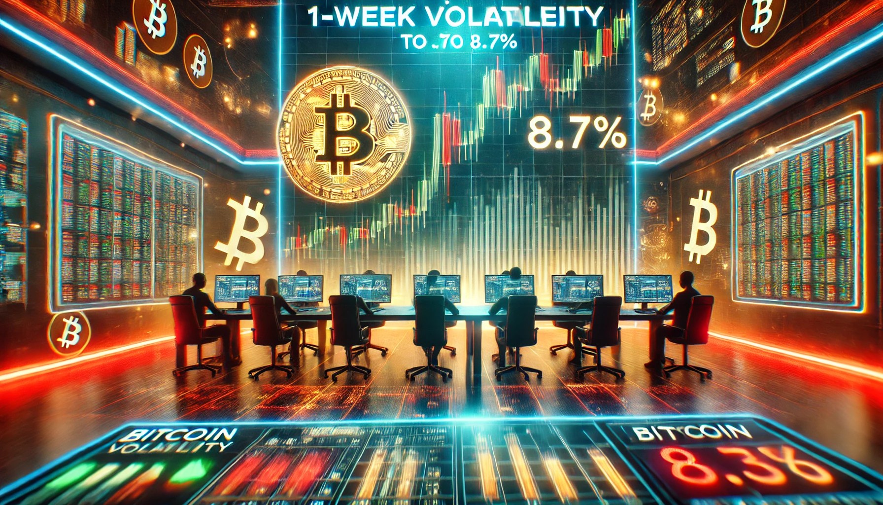 You are currently viewing Bitcoin 1-Week Volatility Falls To 8.7%: Violent Move Soon?