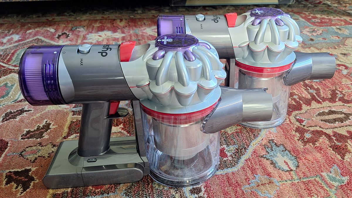 Read more about the article Turns out Dyson’s new handheld vacuum is just a V8 without its wand, and I feel cheated